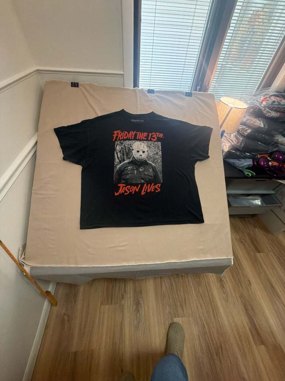 Friday The 13th Jason Lives Graphic Movie T-Shirt Black 4X